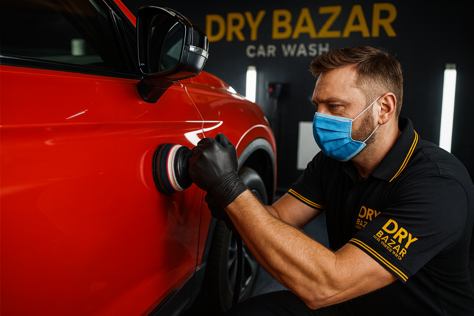 Experience Luxury Detailing – Elevate Your Car’s Elegance with Dry Bazaar.